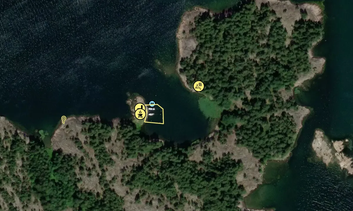 Satelite image of Stora Halsö