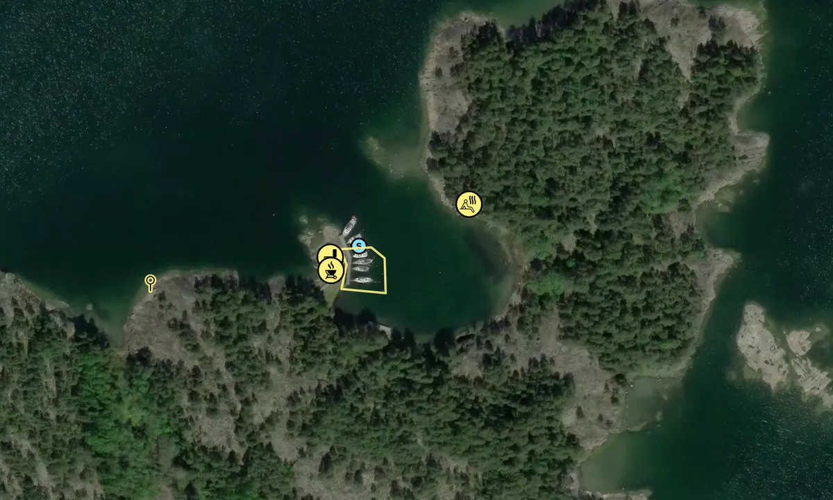 Satelite image of Stora Halsö