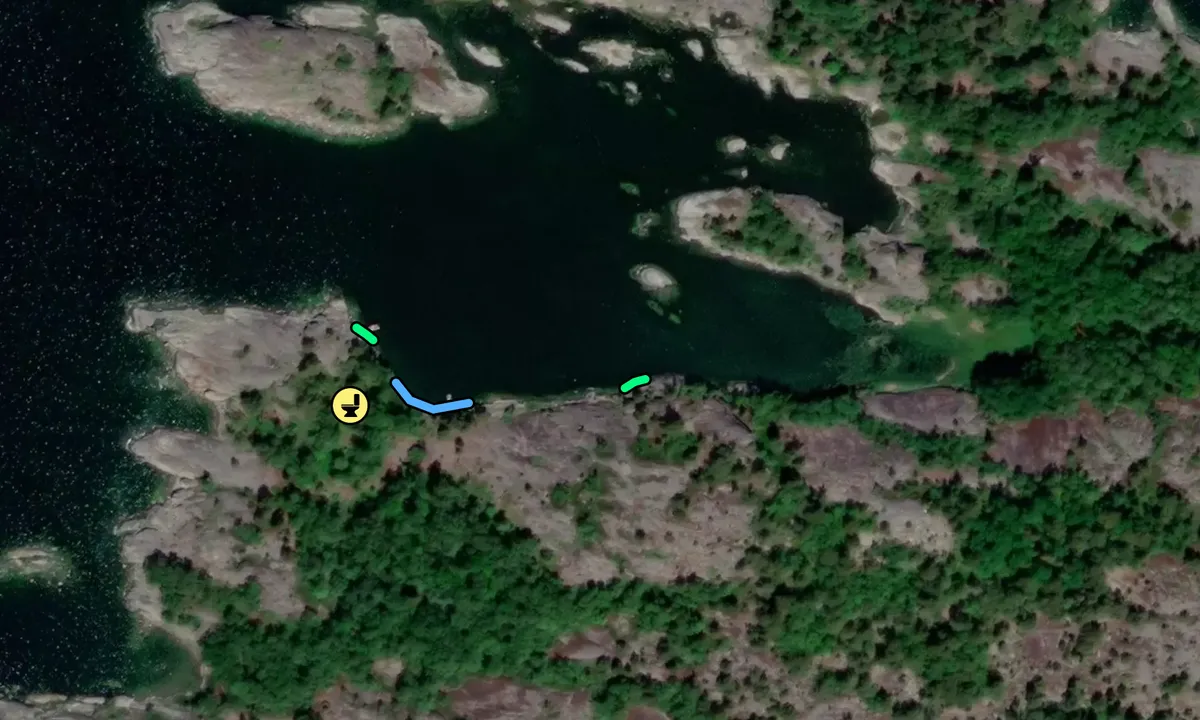 Satelite image of Stora Hästö (west)