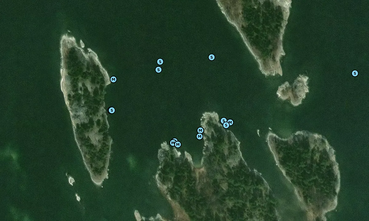Satelite image of Stora Idskäret