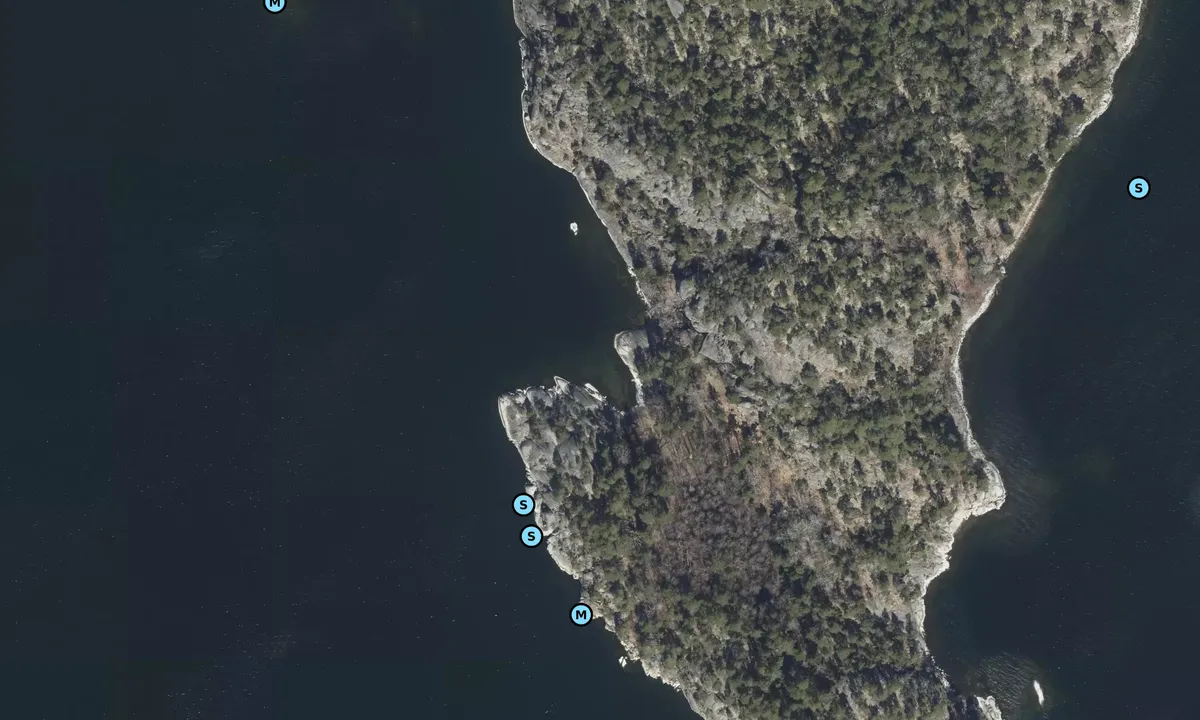 Satelite image of Stora Korpmaren