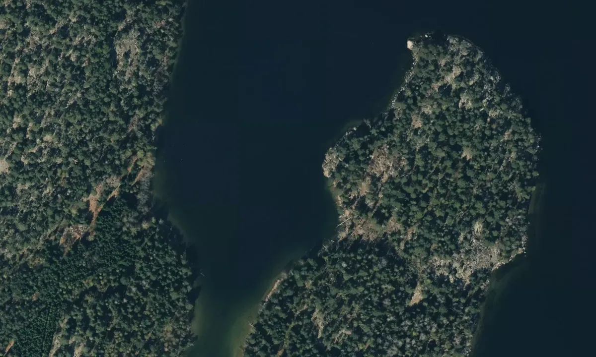 Satelite image of Stora Löknäsholmen