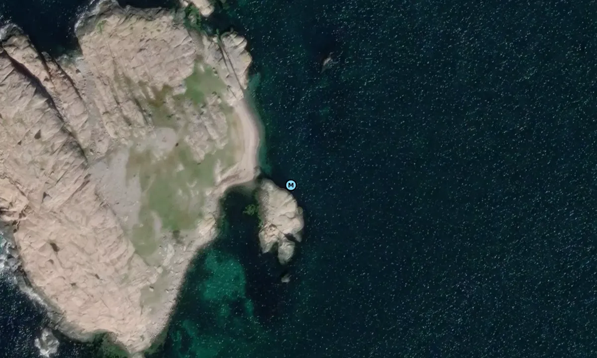 Satelite image of Stora Måkholmen