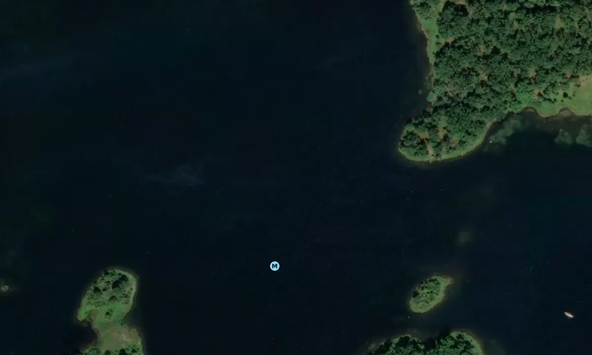 Satelite image of Stora Masö, vest
