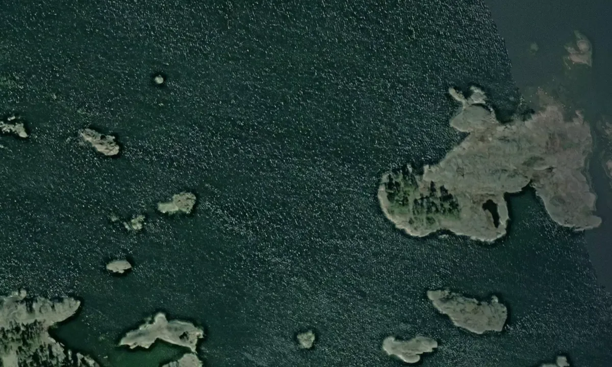 Flyfoto av Stora Måsskär