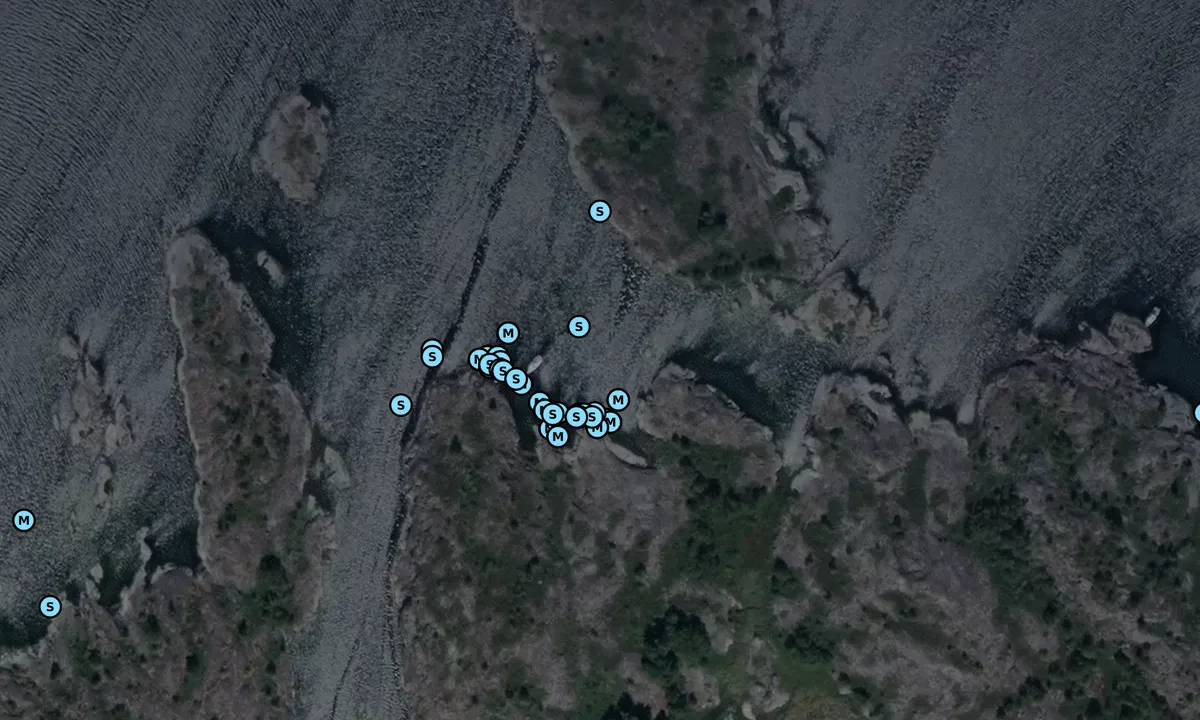 Satelite image of Stora Nassa - Gubben