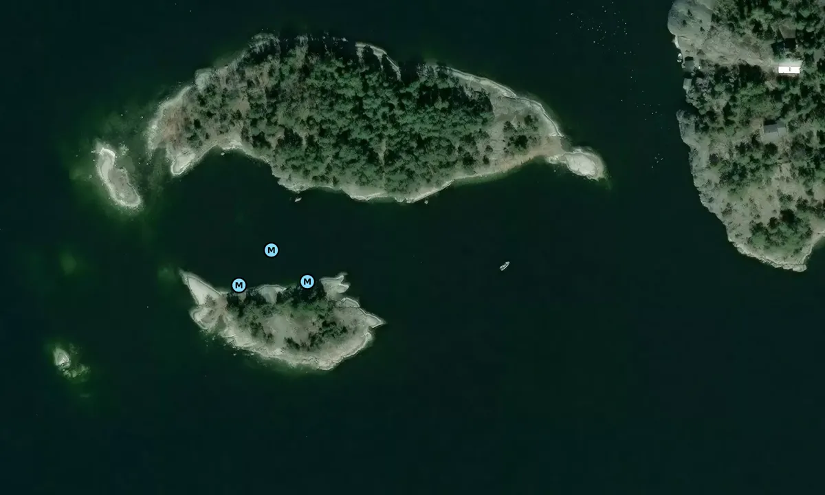 Satelite image of Stora Rävsön - Segelskär - Ingmarsö