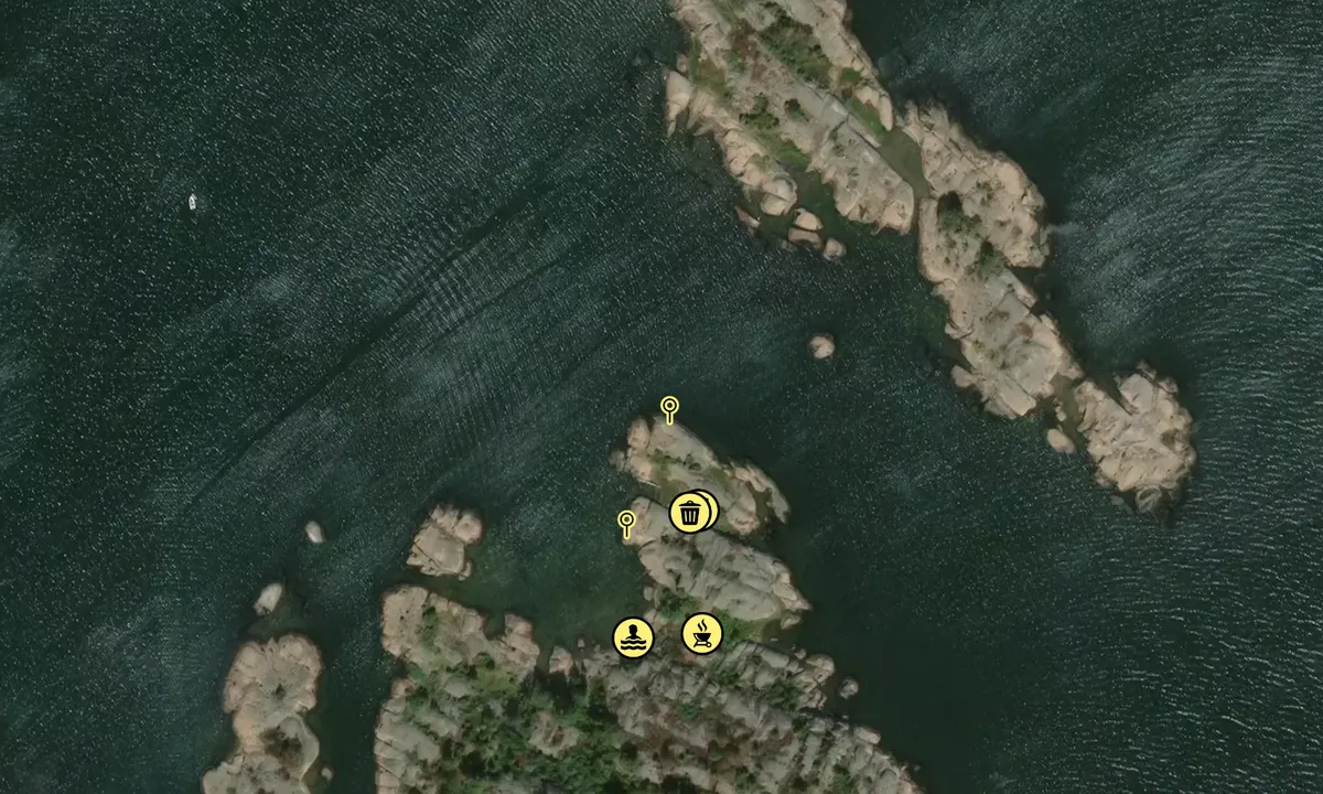 Satelite image of Store Risholmen 