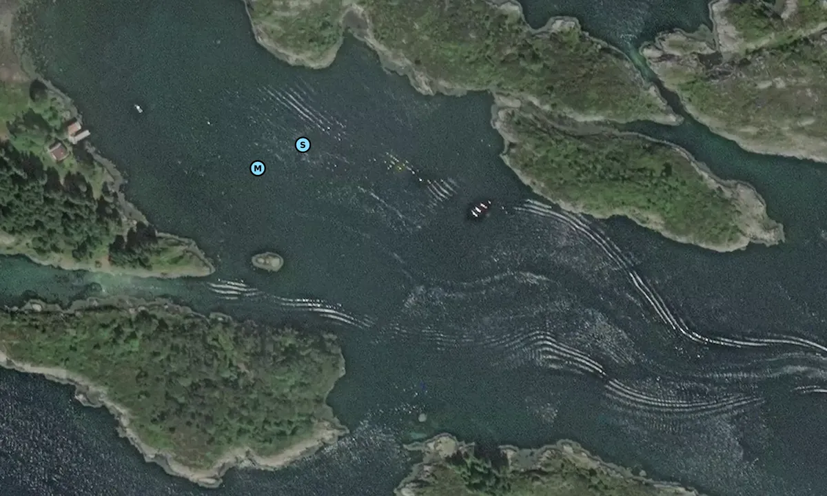 Satelite image of Storevågen