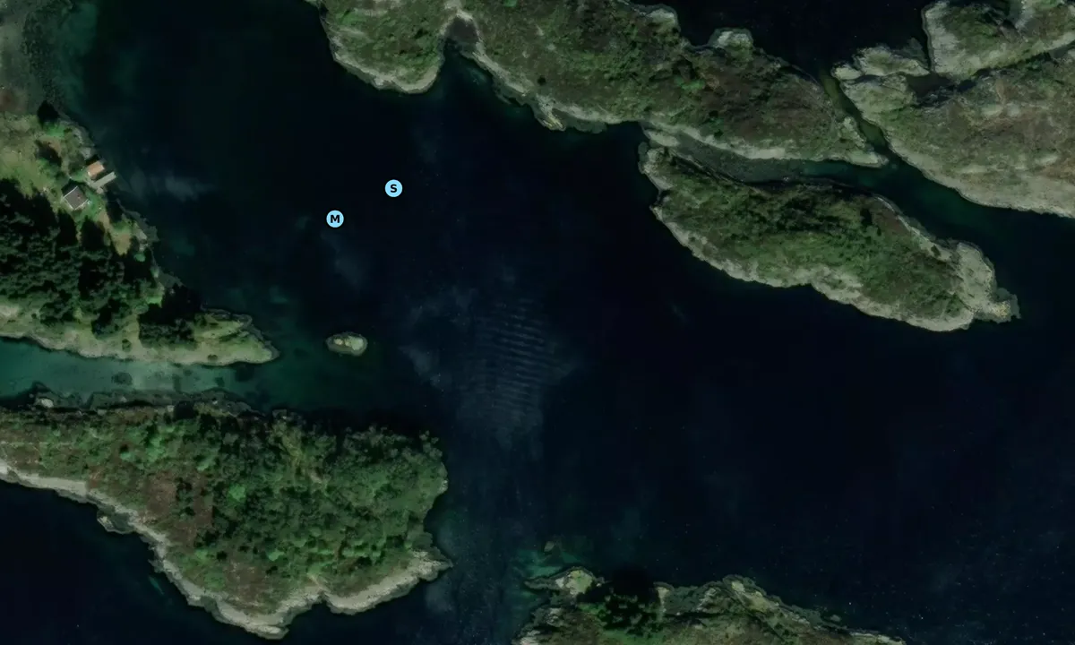 Satelite image of Storevågen