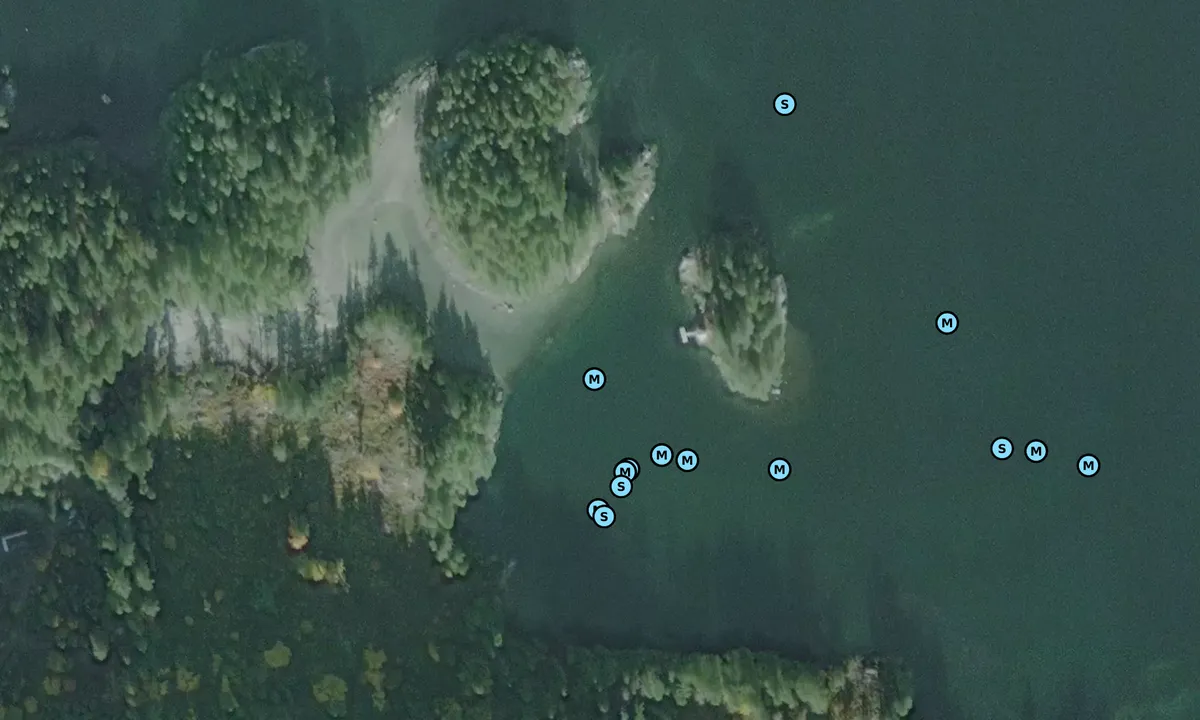 Satelite image of Storm Bay