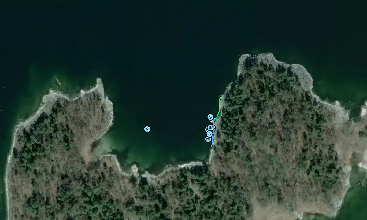 Satelite image of Storskäret