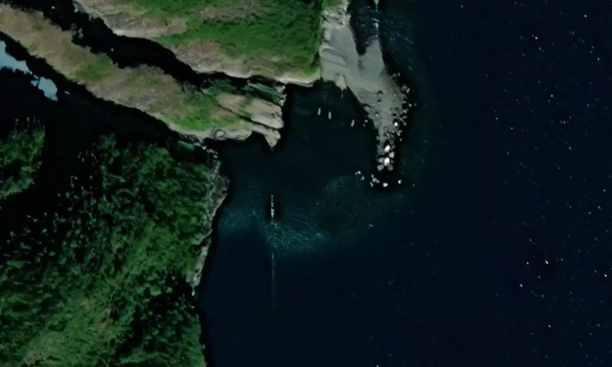 Satelite image of Storskora