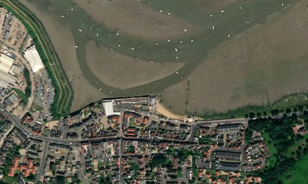Flyfoto av Stour Sailing Club