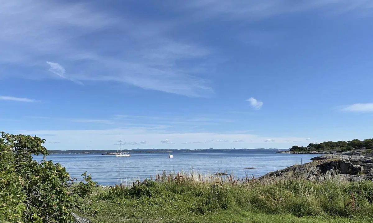 Stråholmen: Svaiområde nord for moloen.