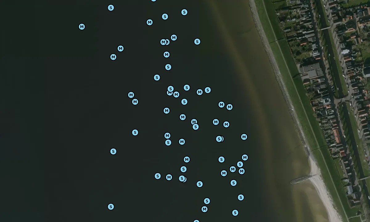 Satelite image of Strand Stavoren