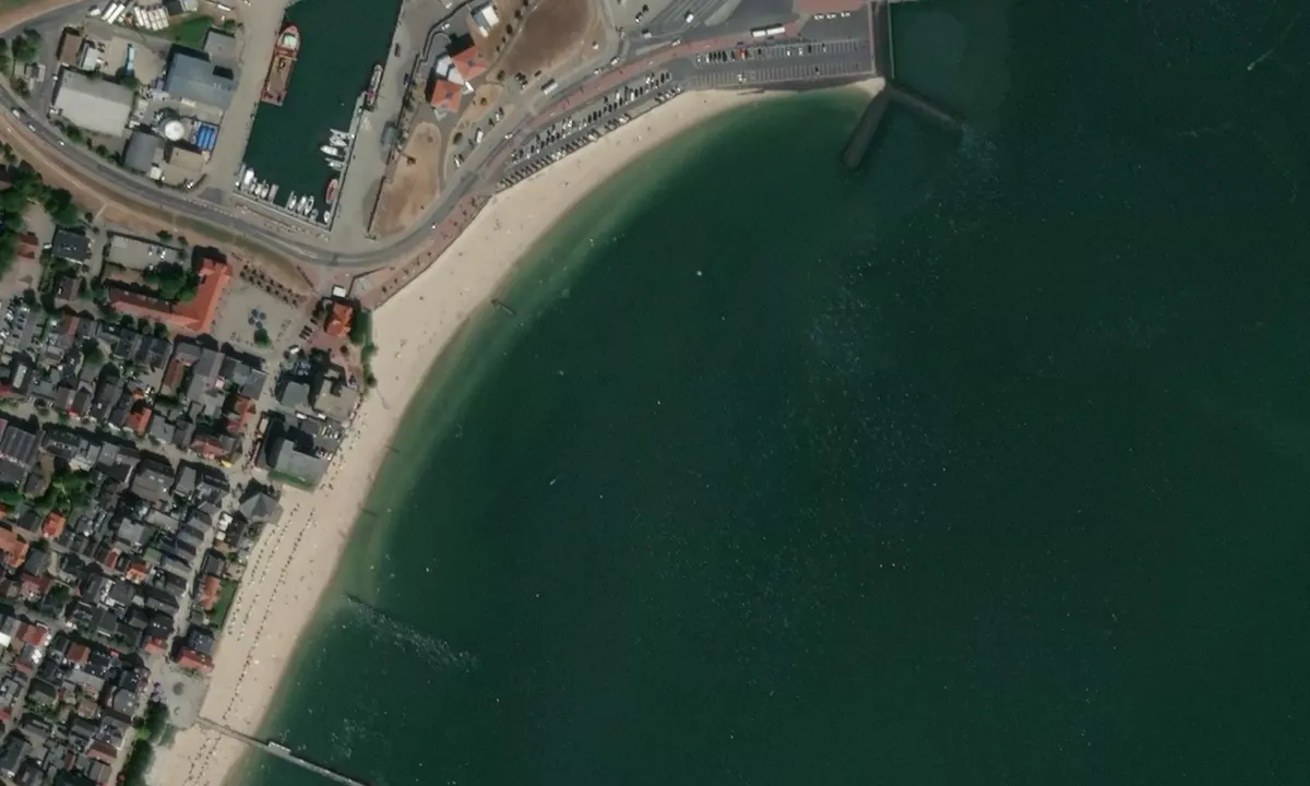 Flyfoto av Strand Wyk