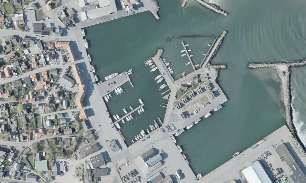 Satelite image of Strandby