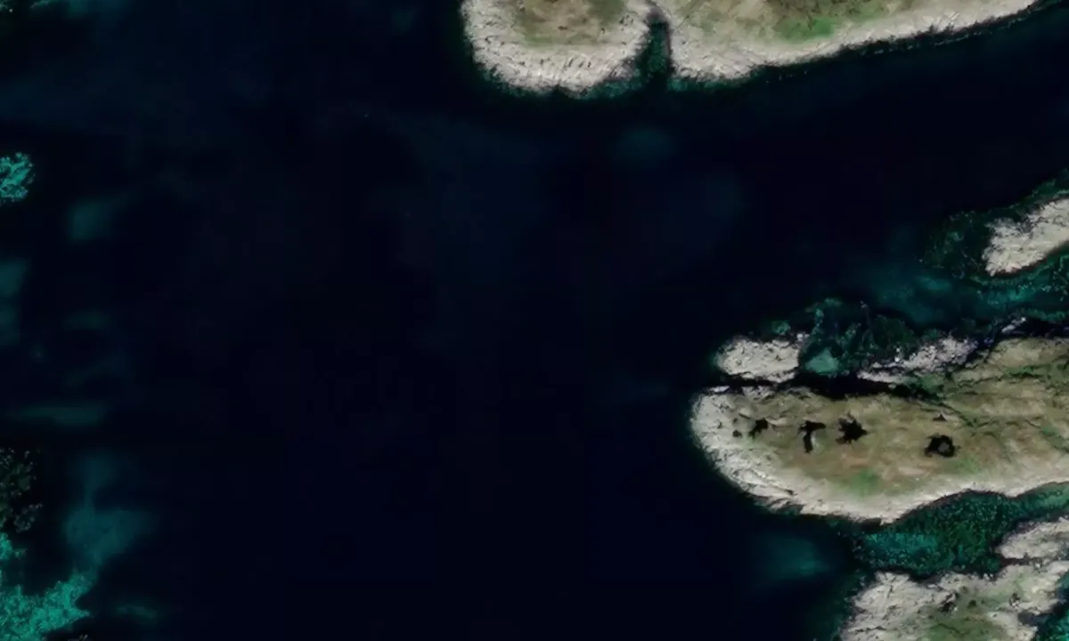 Satelite image of Strandvikskjæret