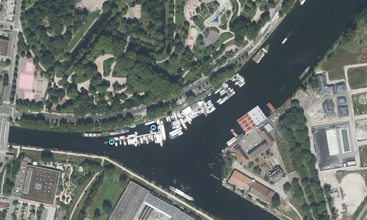 Satelite image of Strasbourg
