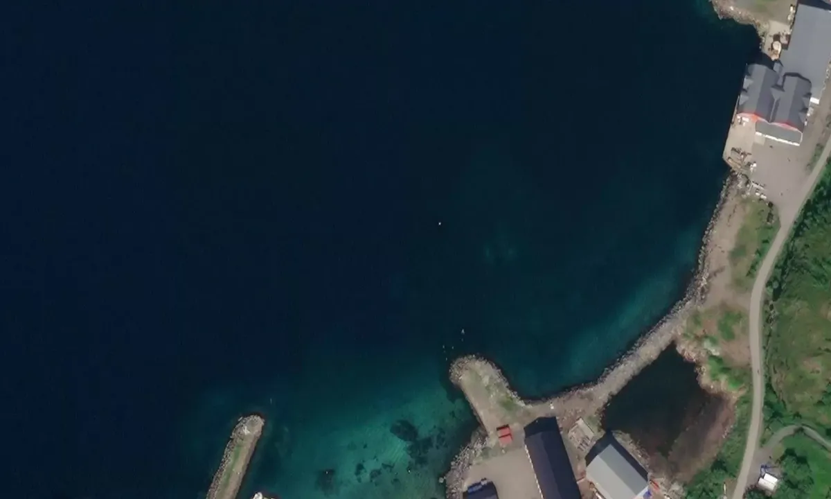 Satelite image of Straumsjøen