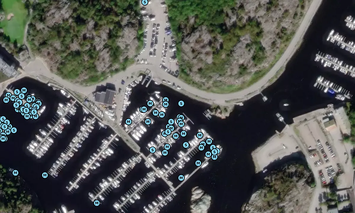 Satelite image of Strömstad Marina AB