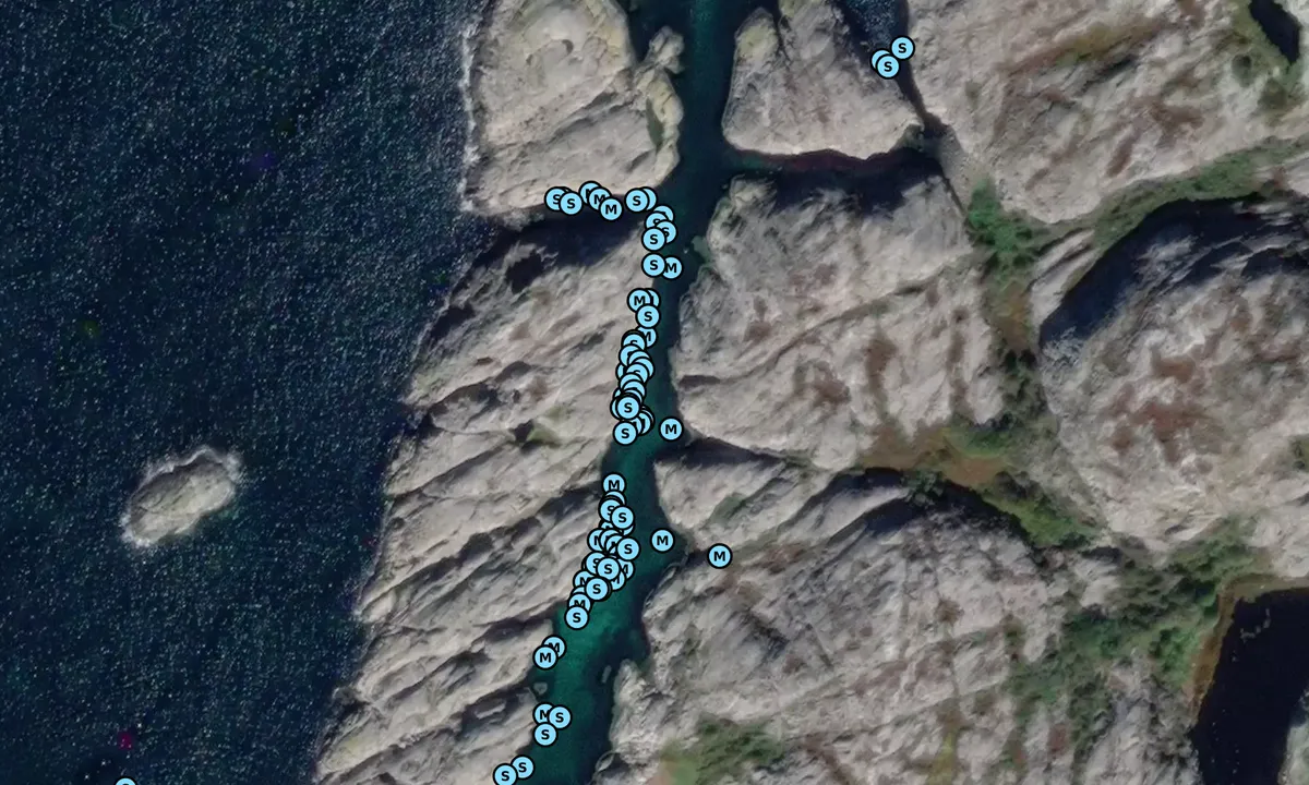 Satelite image of Strömsund - Väderöarna