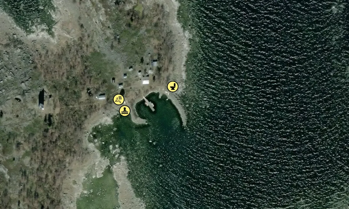 Satelite image of Stubben - Lillskäret