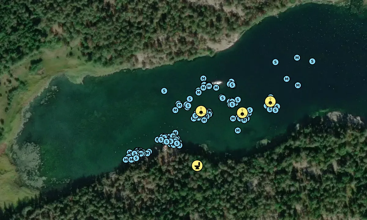 Satelite image of Stugvik St. Älö - SXK S:t Anna bouy