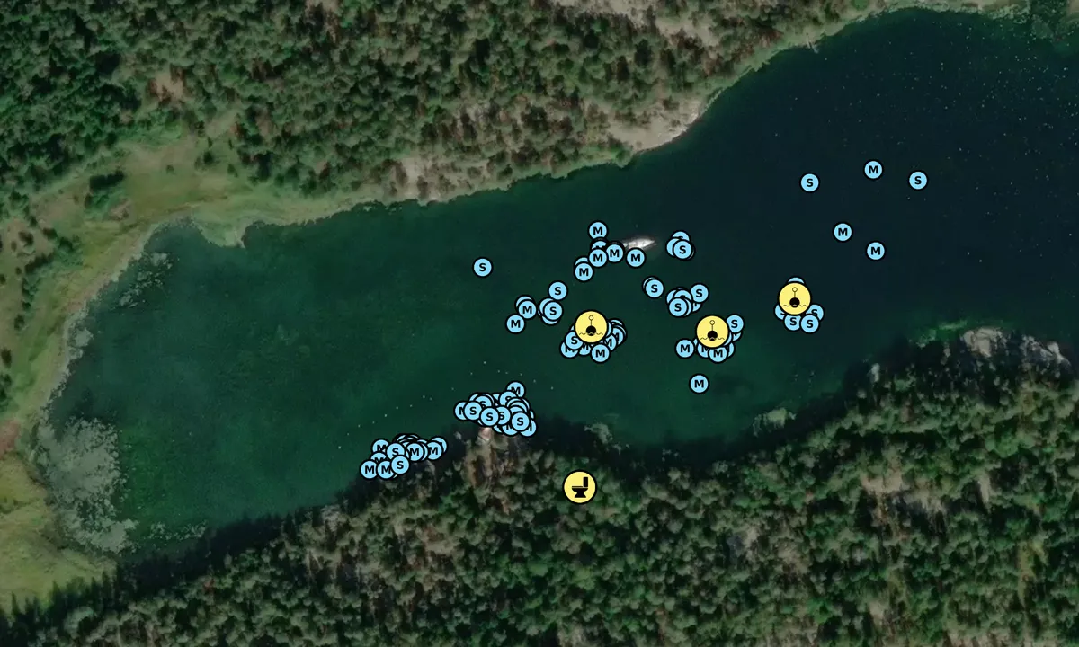 Satelite image of Stugvik St. Älö - SXK S:t Anna bouy