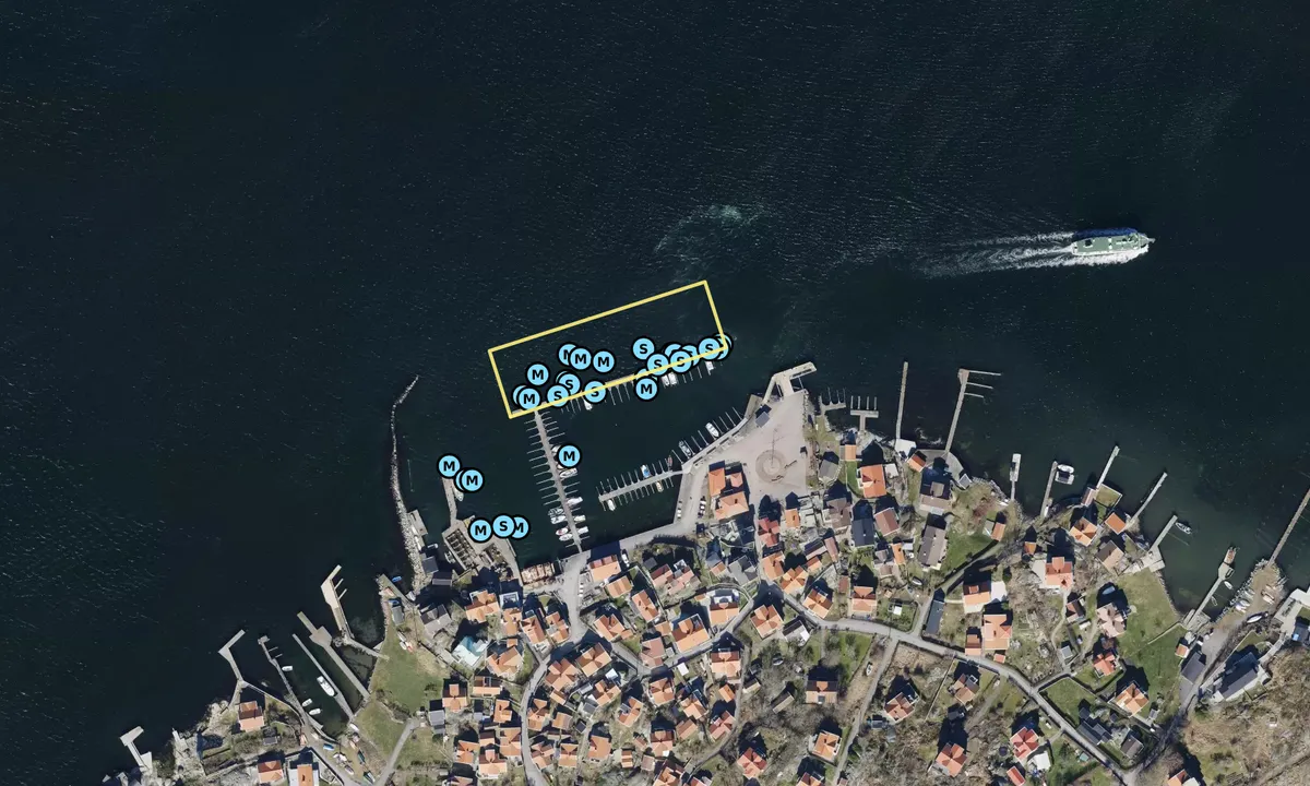 Satelite image of Styrsö - Tången