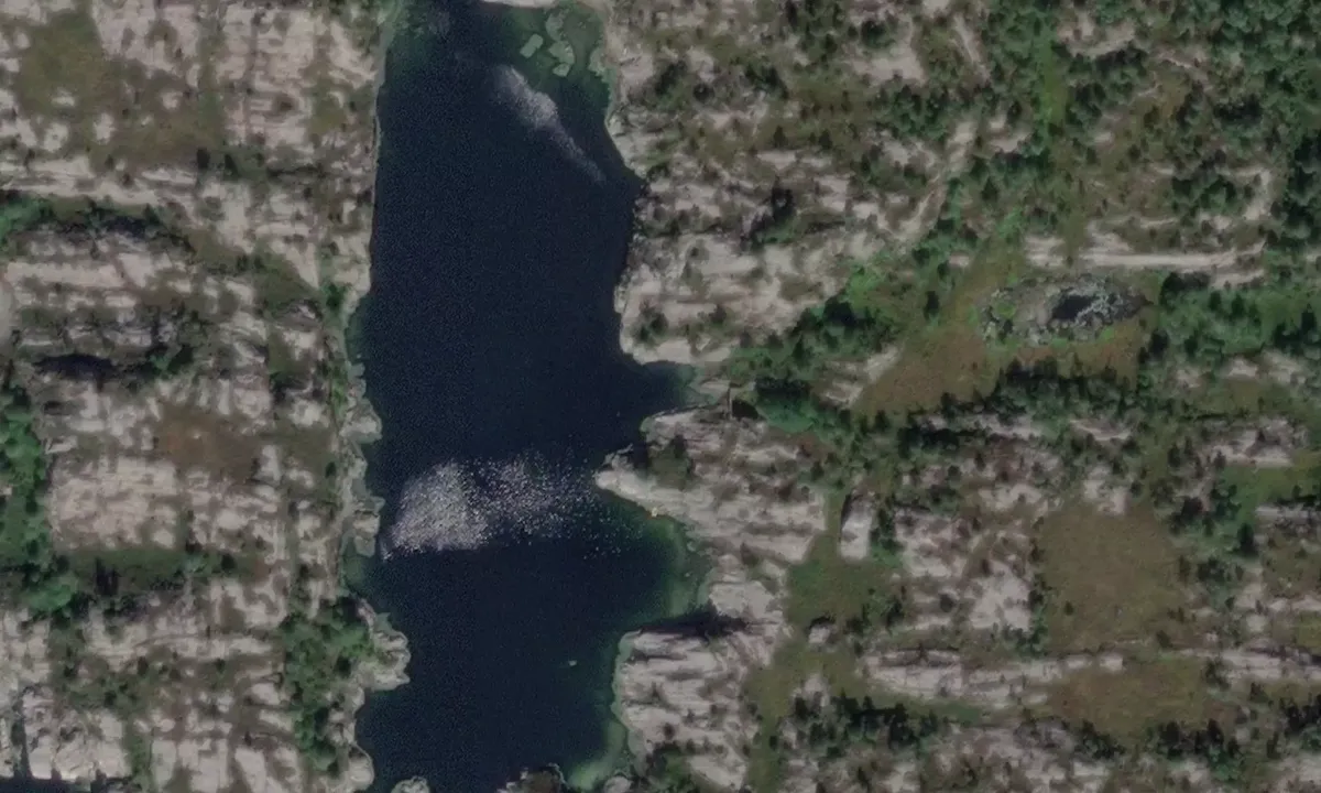 Strytevågen - Risnes: Satelite image of Styrtevågen