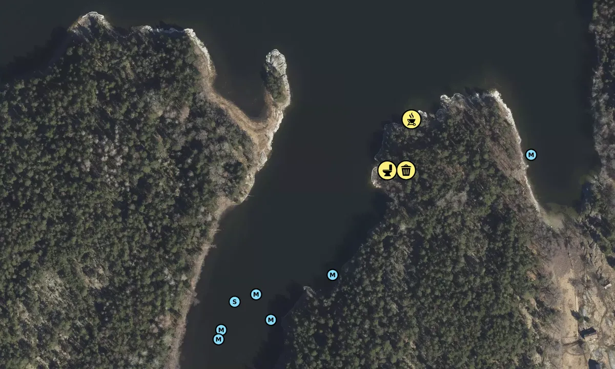 Satelite image of Styvnäset