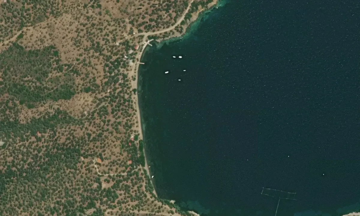 Satelite image of Südlich Paralia Pefkas