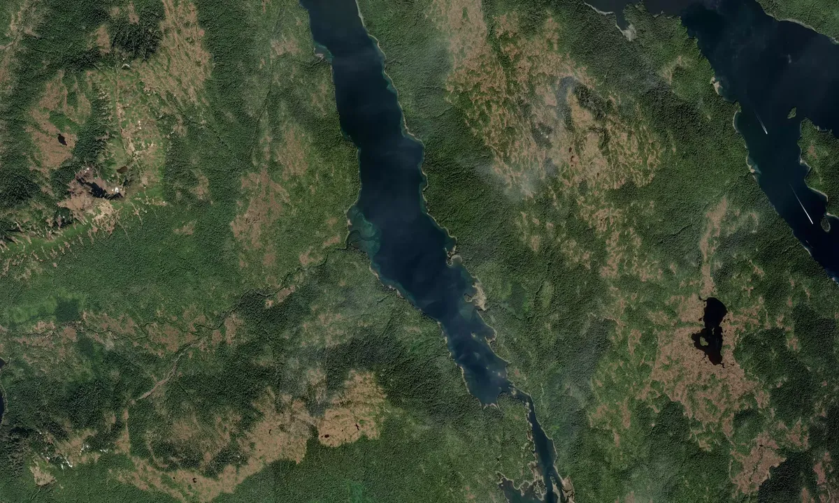 Flyfoto av Sukoi Inlet