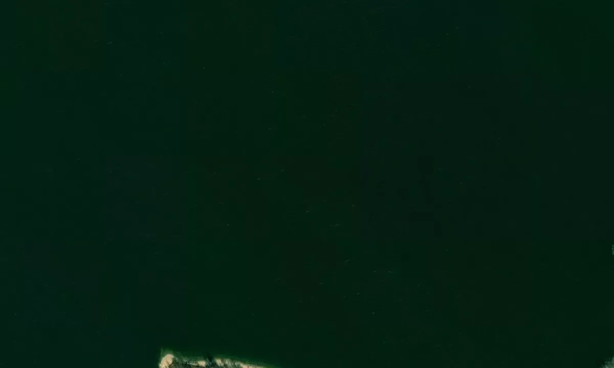 Satelite image of Sun Set Cove