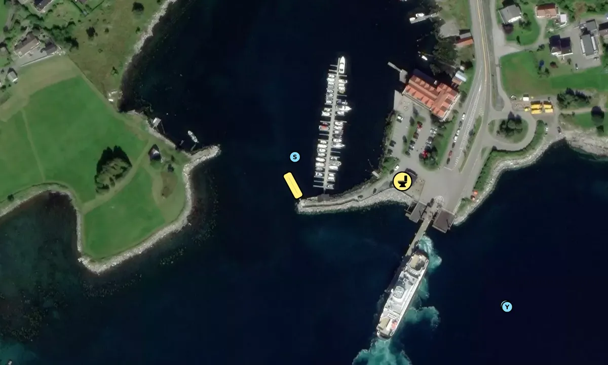 Satelite image of Sunde og Solevåg Småbåthavn