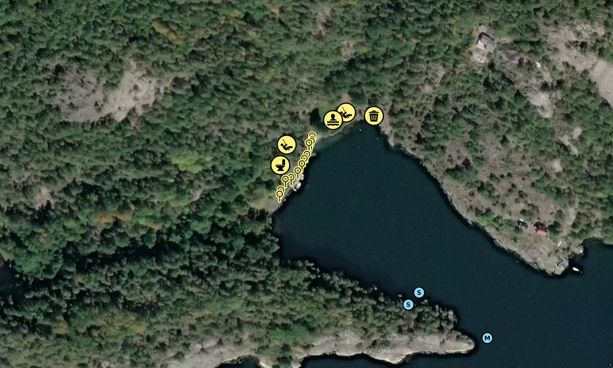 Satelite image of Sundholmene