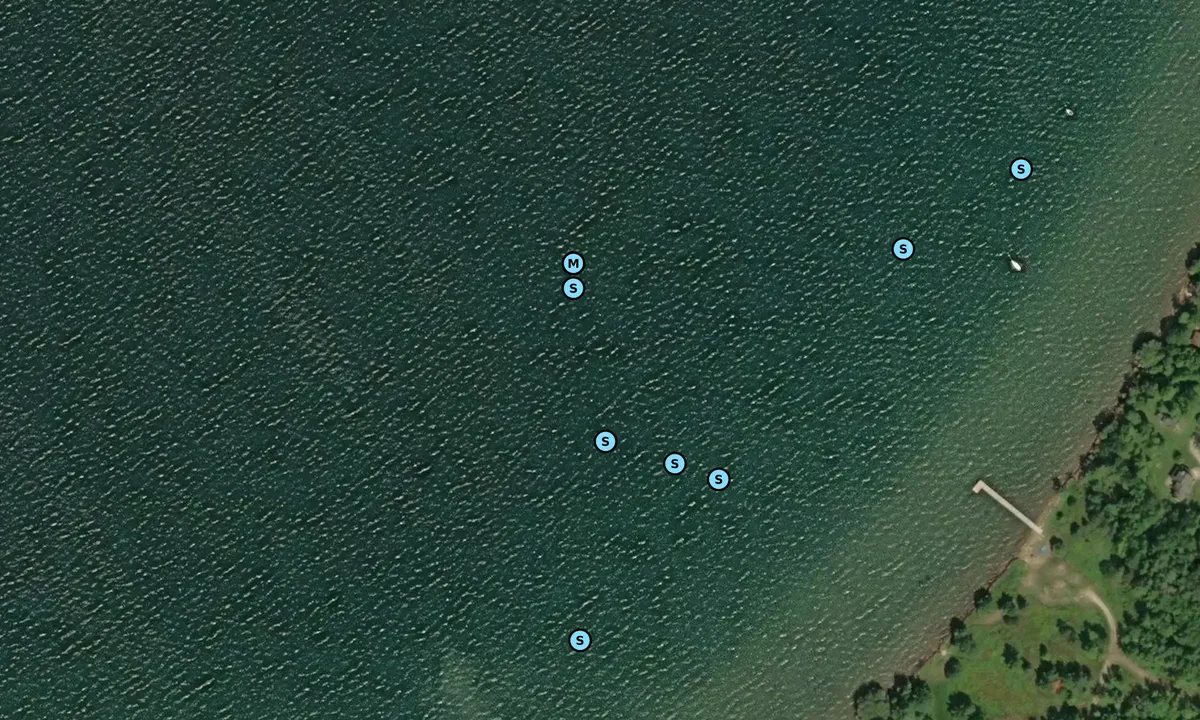 Satelite image of Sunset Bay 1