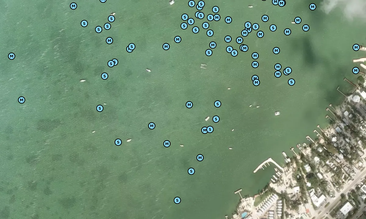 Satelite image of Sunset Cove