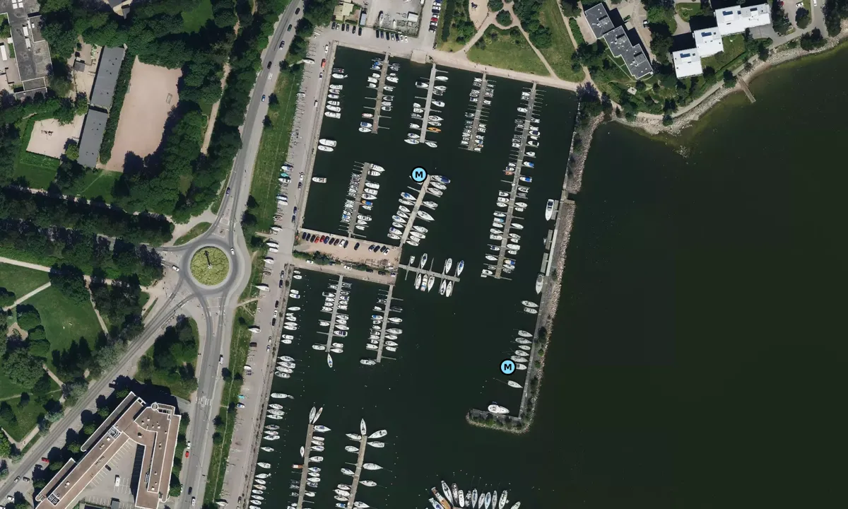 Satelite image of Suomen Moottoriveneklubi