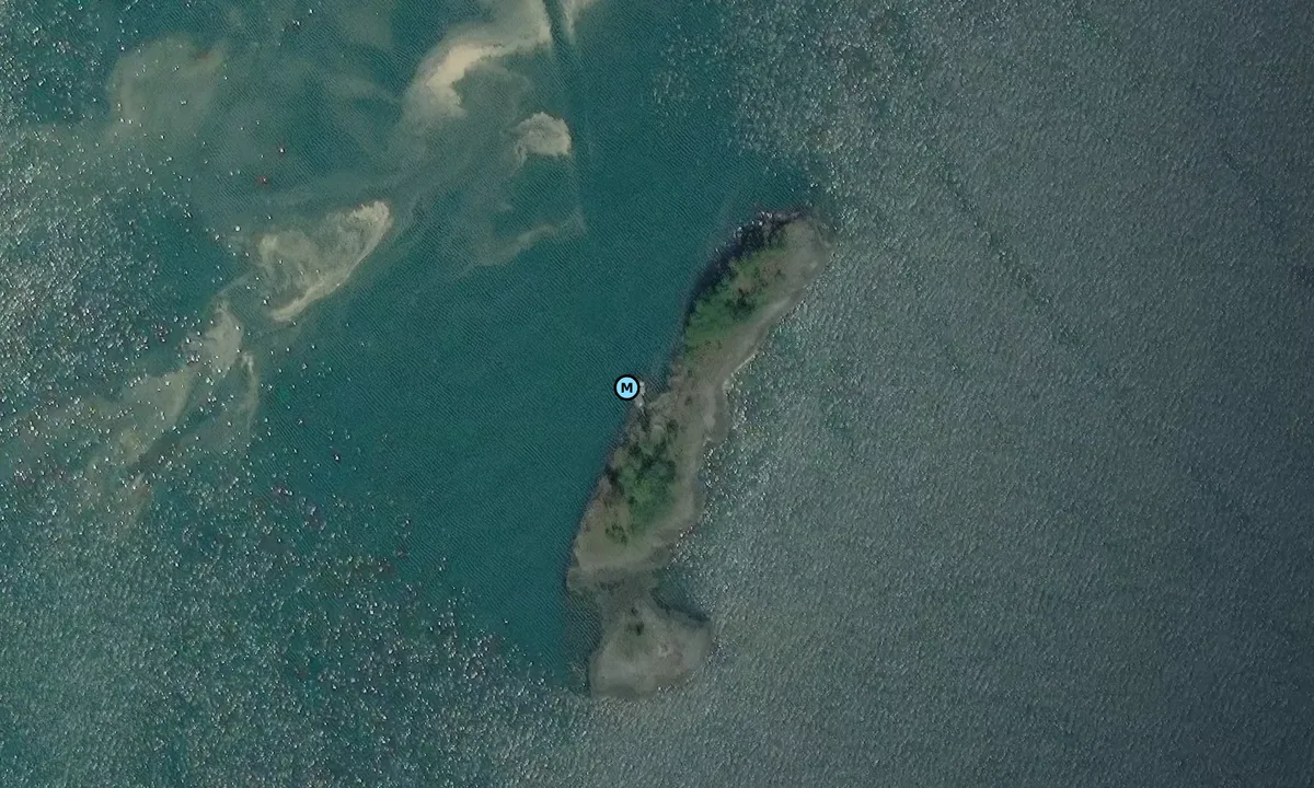 Satelite image of Svanholmen