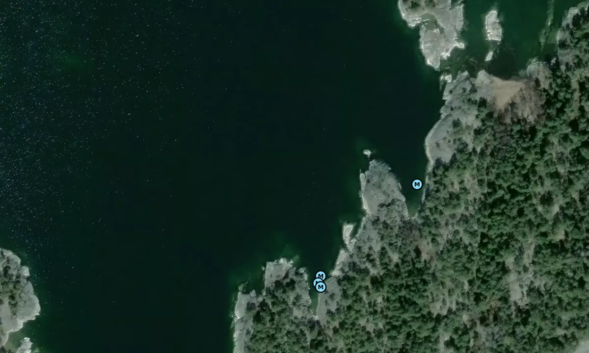 Satelite image of Svartskäret