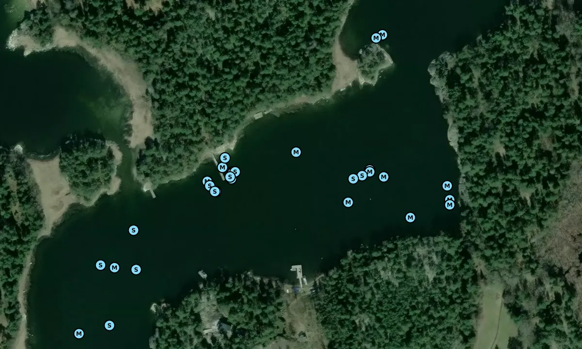 Satelite image of Svartsö - Kalviken