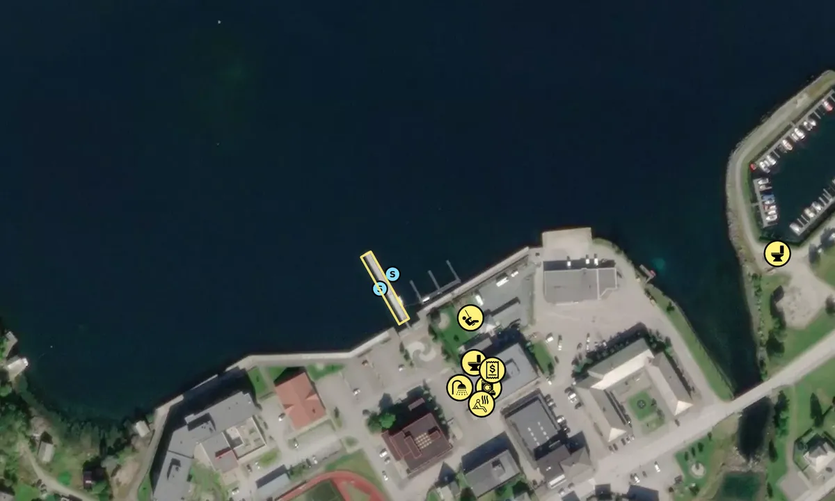 Satelite image of Svelgen Hotell Gjestehavn