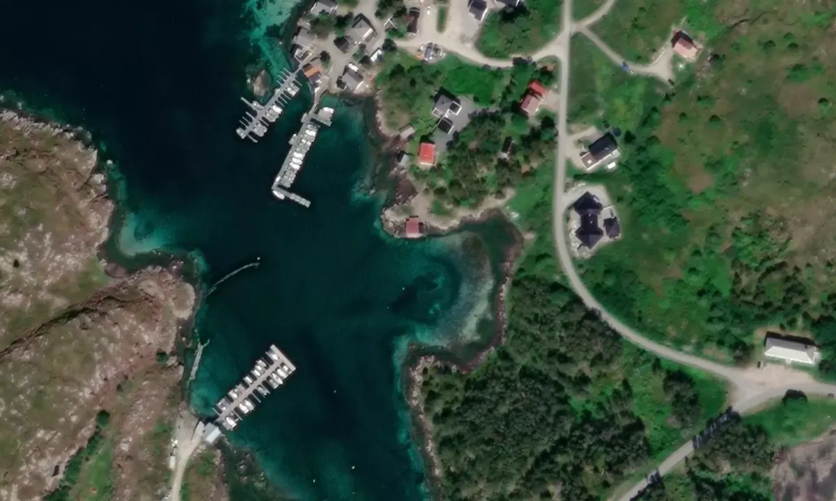 Satelite image of Svellingen Marina