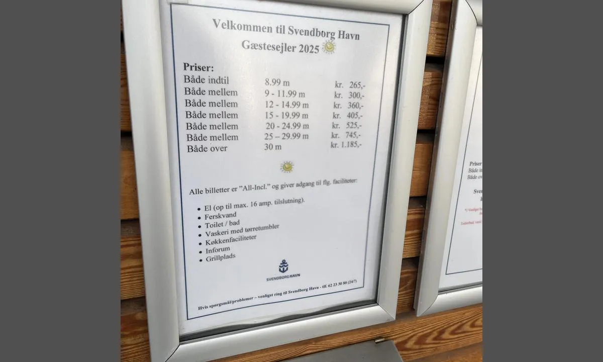 Svendborg Gæstehavn: "All-inclusive"