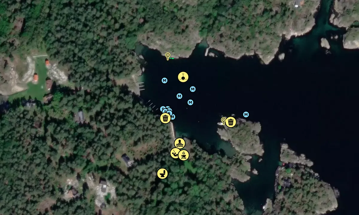 Satelite image of Svensvika