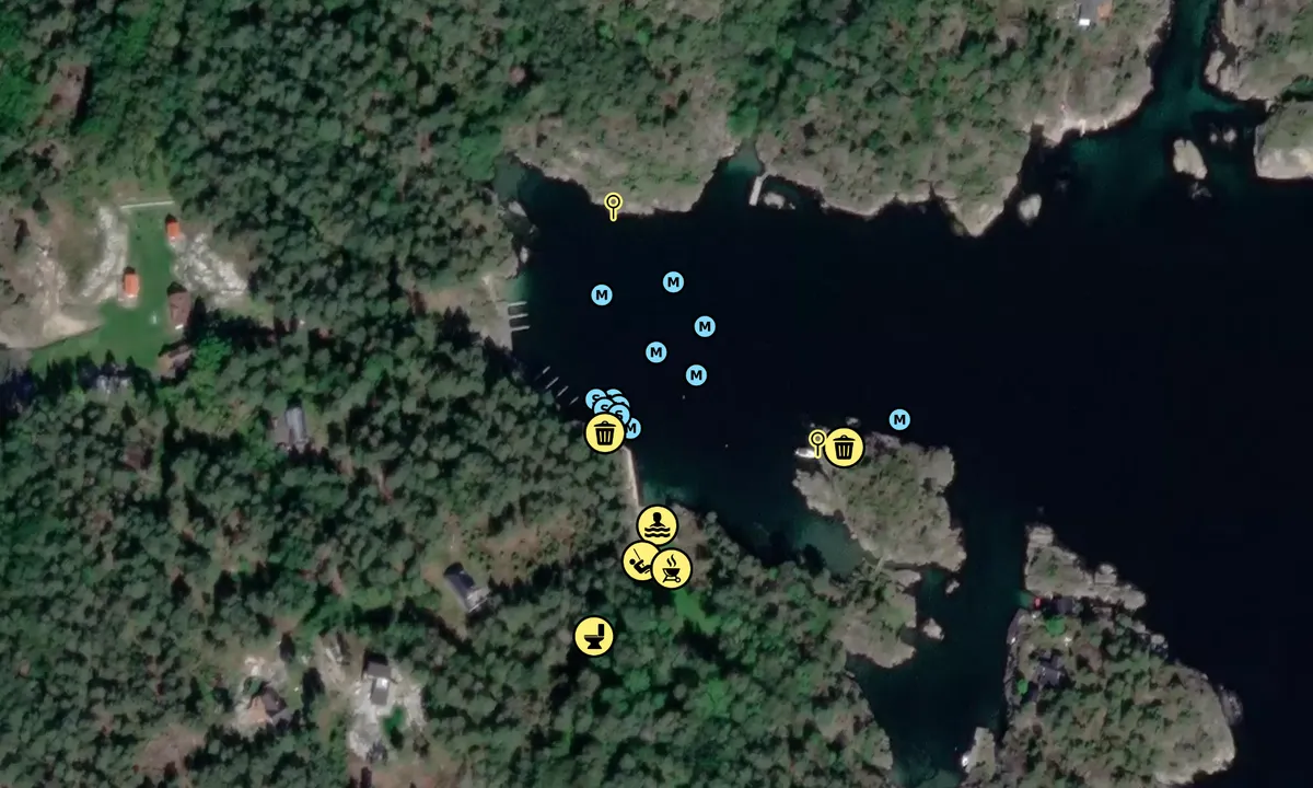 Satelite image of Svensvika