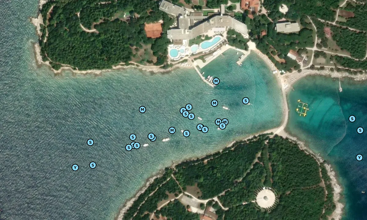 Satelite image of Sveti Andrija